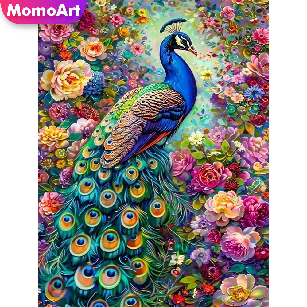 Embroidery Daisy - Momoart Cat Diamond Painting Animal Colorful