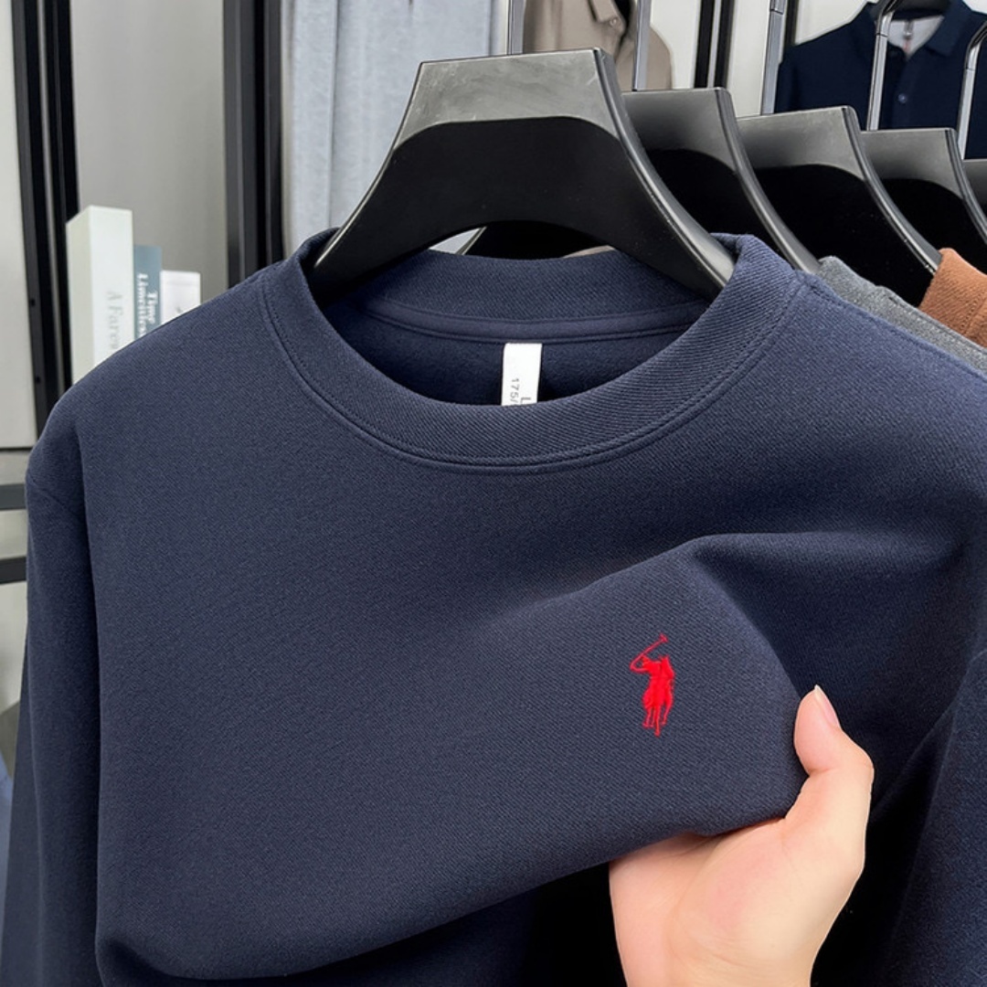 Embroidery Tshirt - 100% czysta bawełna, wysokiej klasy męska