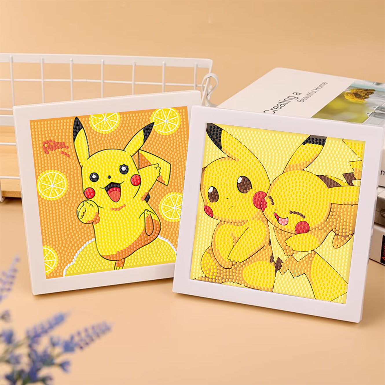 Embroidery Frame - Keeppley&Pokemon Kryształowy Diamentowy Obraz 5D DIY