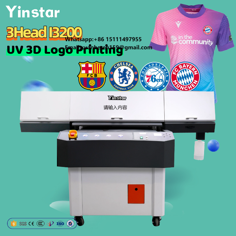 Embroidery Texture - Drukarka Yinstar Custom TPU Patch Printer