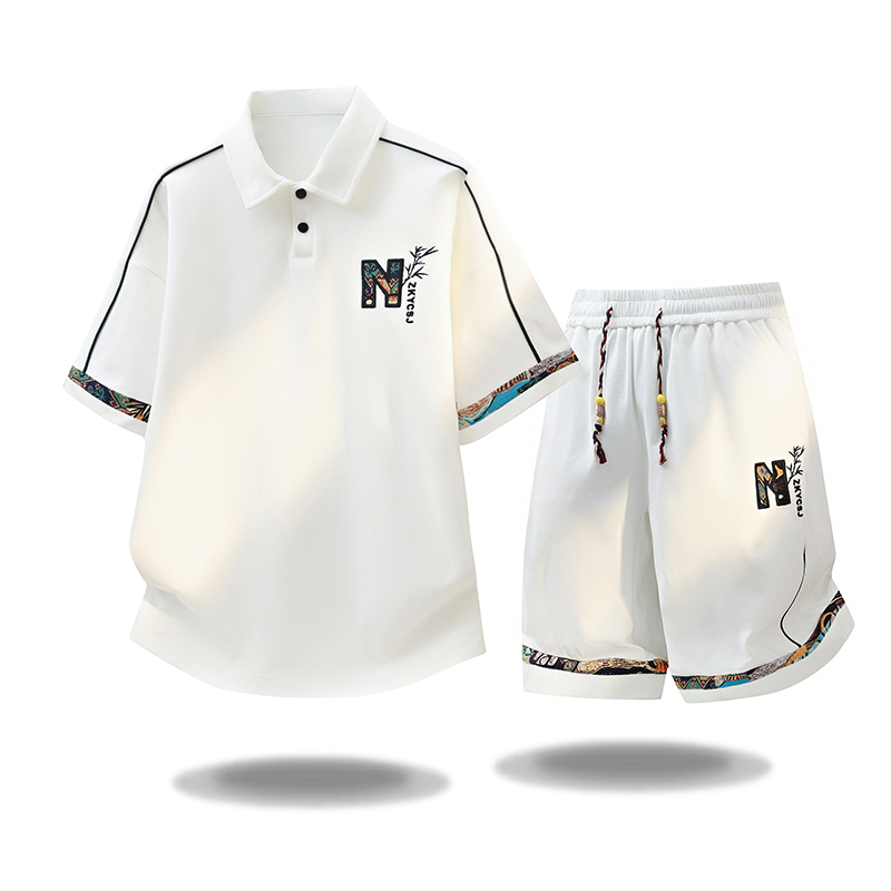 Nowy letni modny zestaw: sport – Embroidery Tshirt recenzja i cena