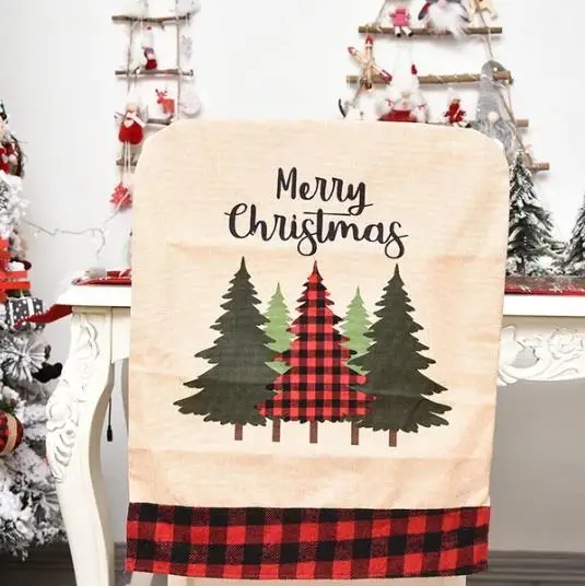 4/6/8szt Świąteczny pokrowiec  – Embroidery Xmas Tree recenzja i cena