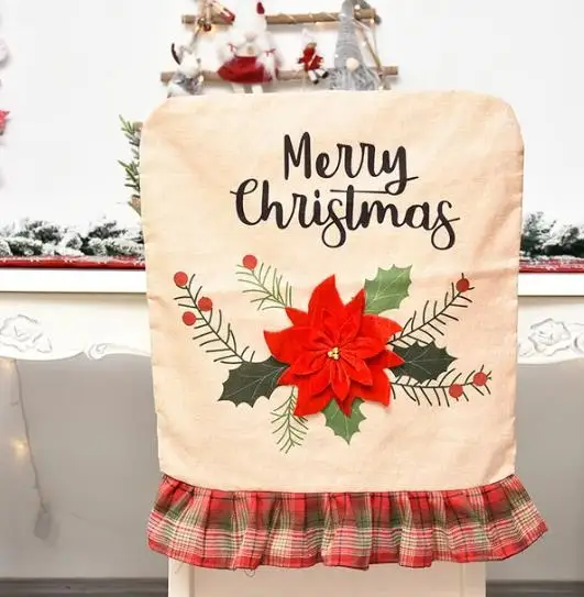 4/6/8szt Świąteczny pokrowiec  – Embroidery Xmas Tree recenzja i cena