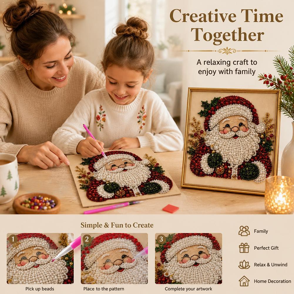 Świąteczny Zestaw DIY z Perłam – Embroidery Frame recenzja i cena