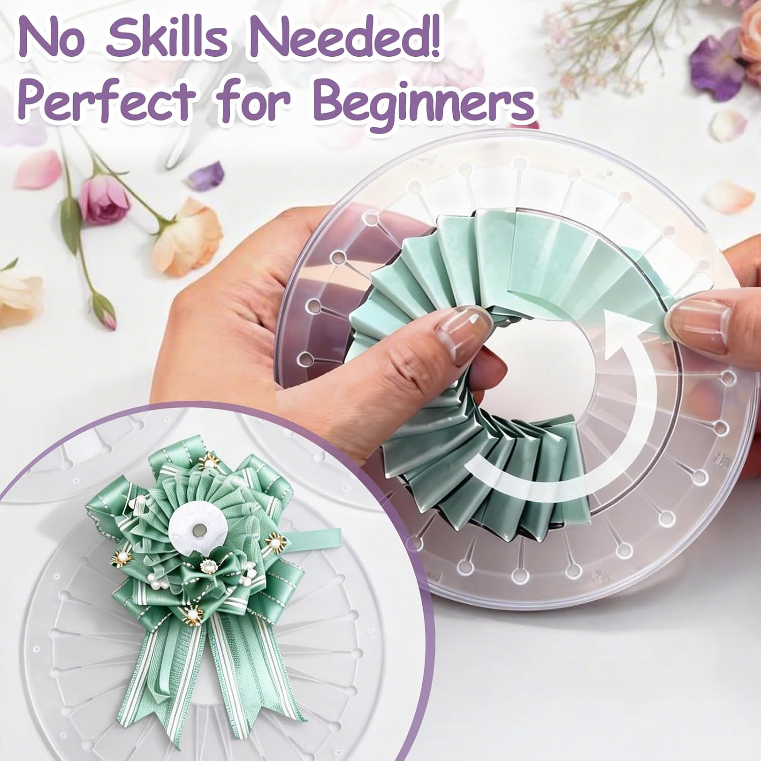 Narzędzie do robienia rozet 9c – Embroidery Daisy recenzja i cena