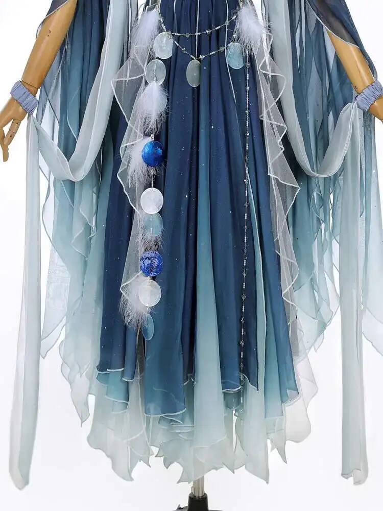 Egzotyczna Niebieska Sukienka  – Embroidery Dress recenzja i cena