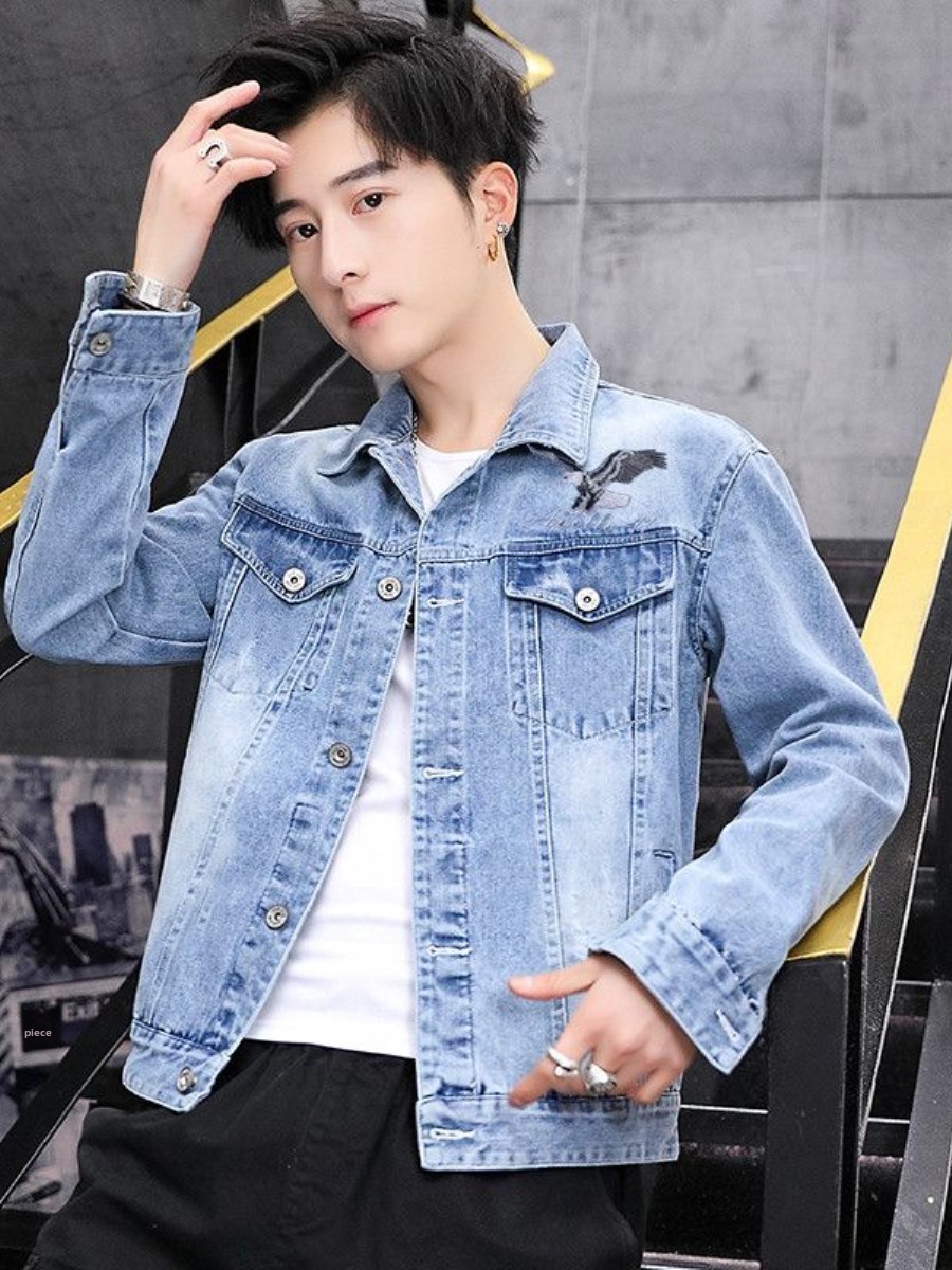 Nowa męska kurtka jeansowa 202 – Embroidery Jeans recenzja i cena