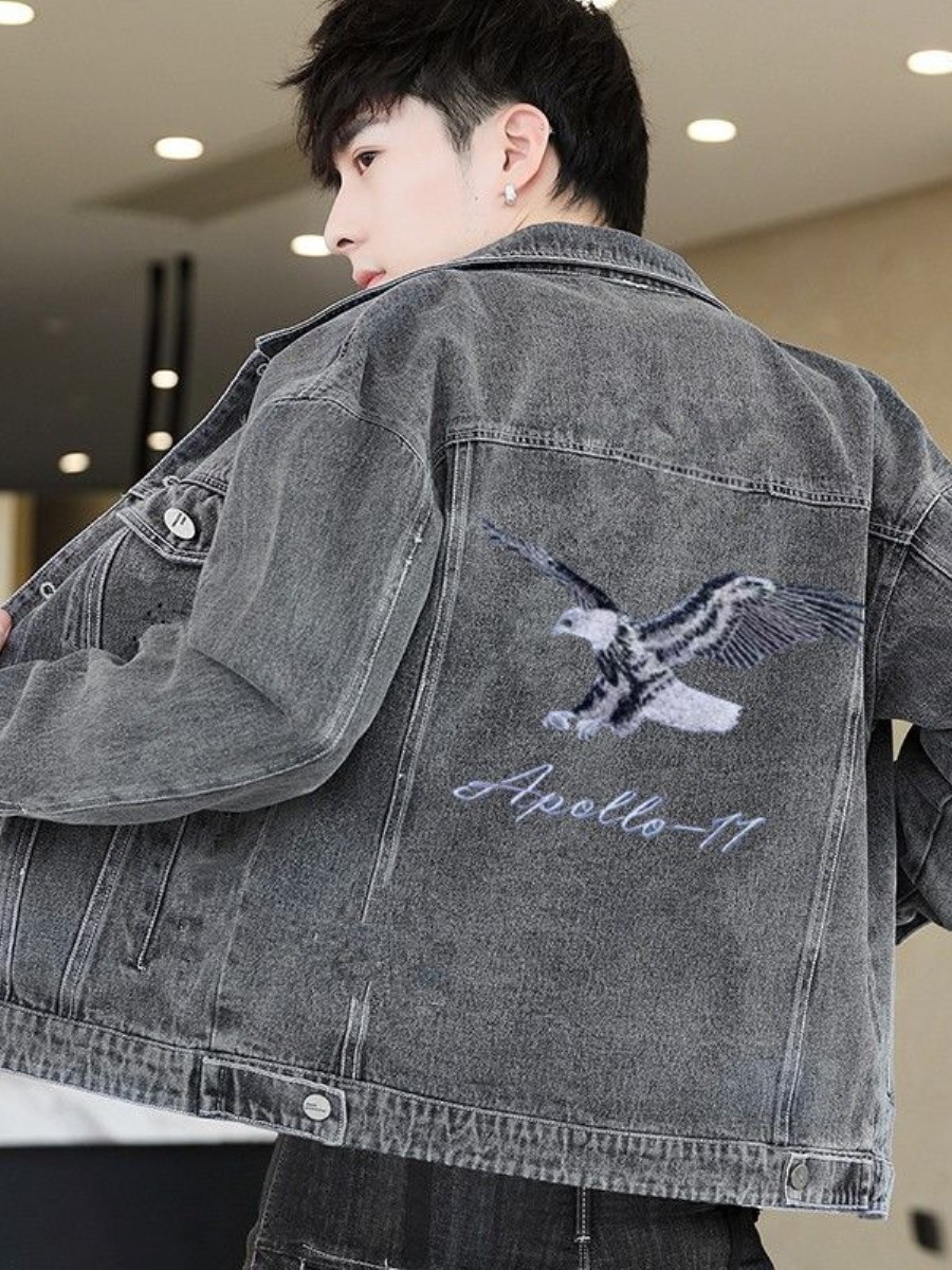 Nowa męska kurtka jeansowa 202 – Embroidery Jeans recenzja i cena