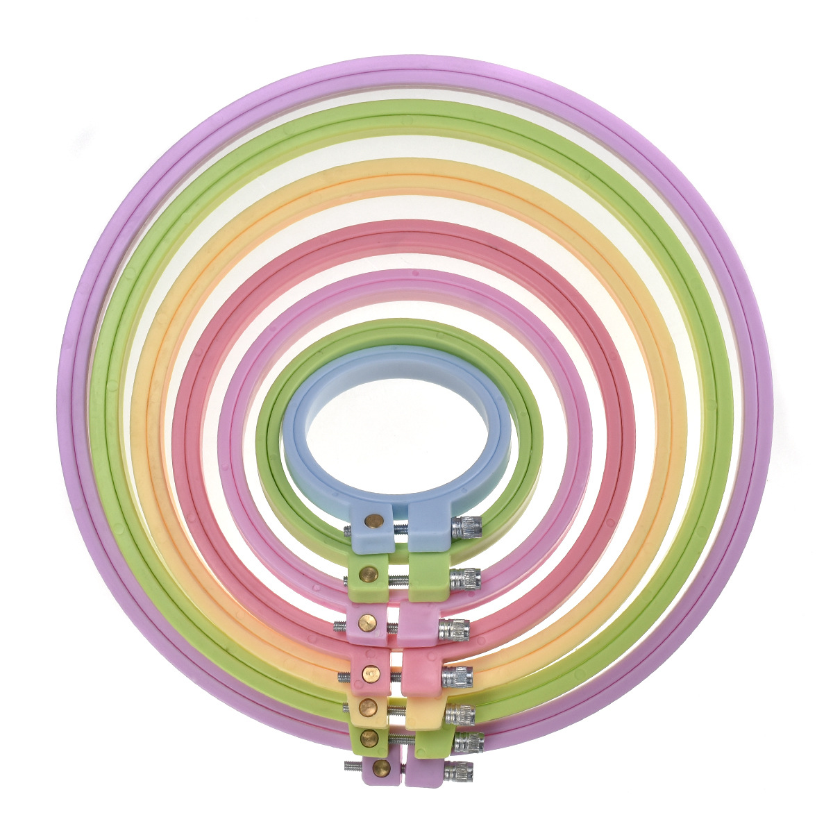 1/7 szt. 7-25cm Plastikowe Tam – Embroidery Frame recenzja i cena