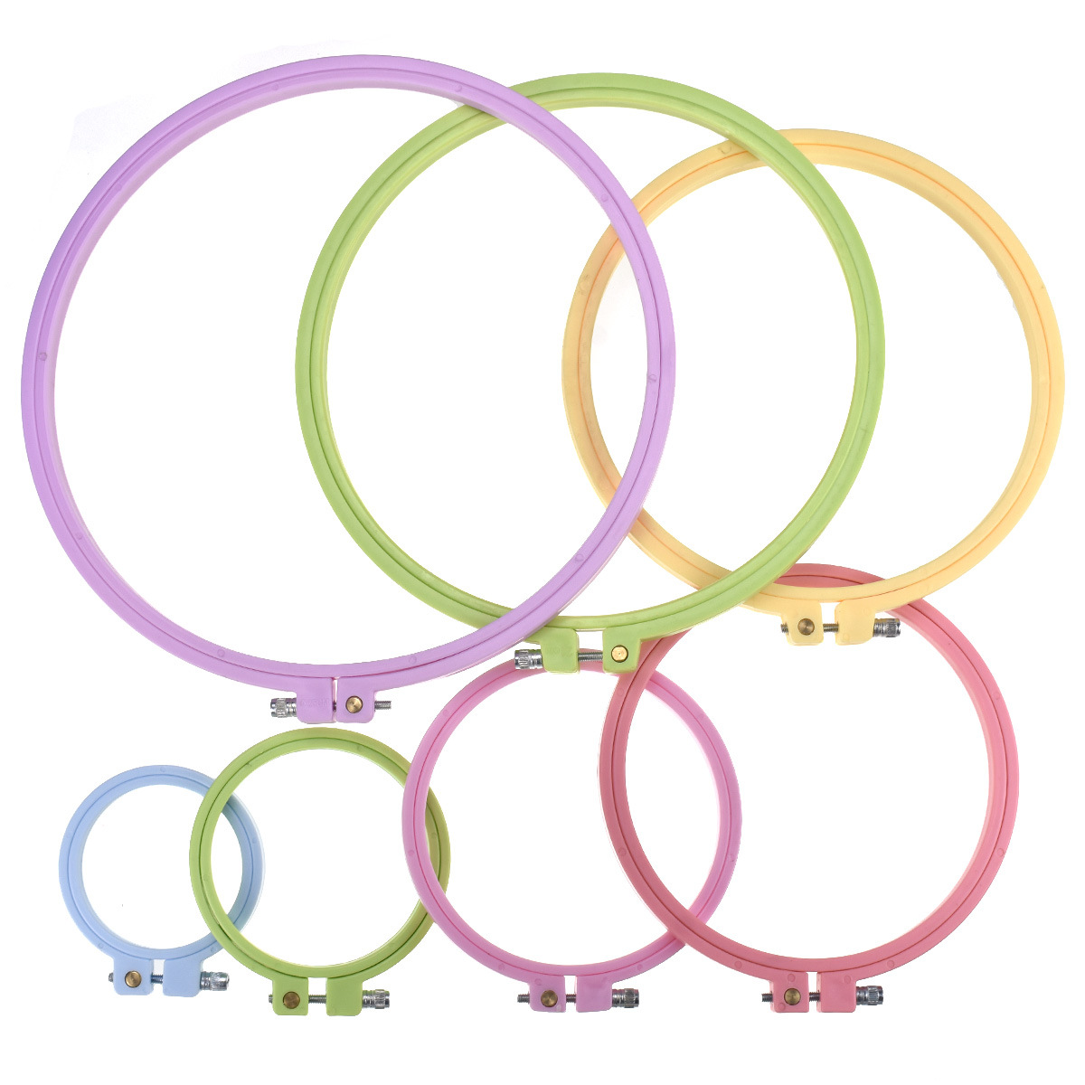 1/7 szt. 7-25cm Plastikowe Tam – Embroidery Frame recenzja i cena