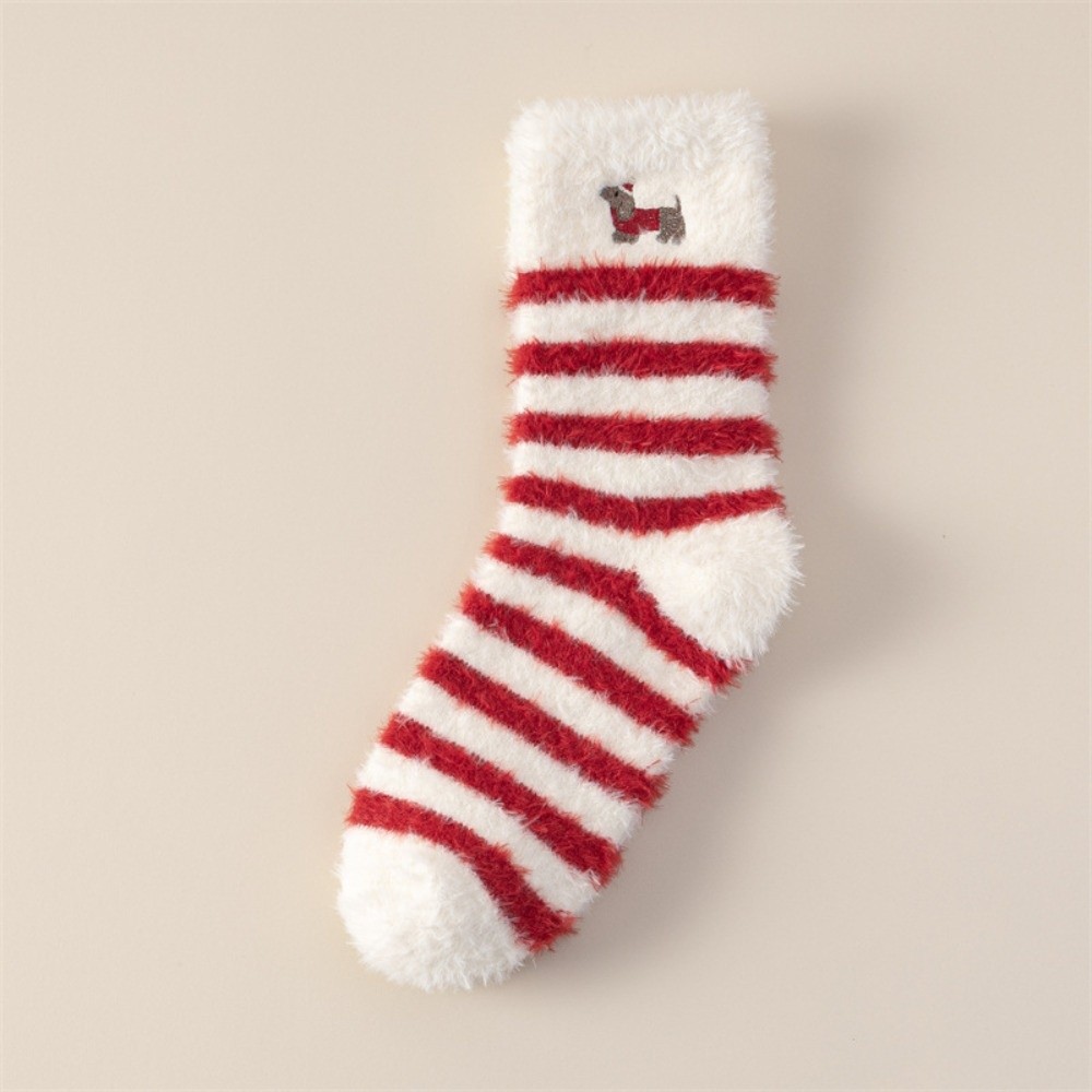 Skarpety termiczne na Boże Nar – Embroidery Xmas Tree recenzja i cena
