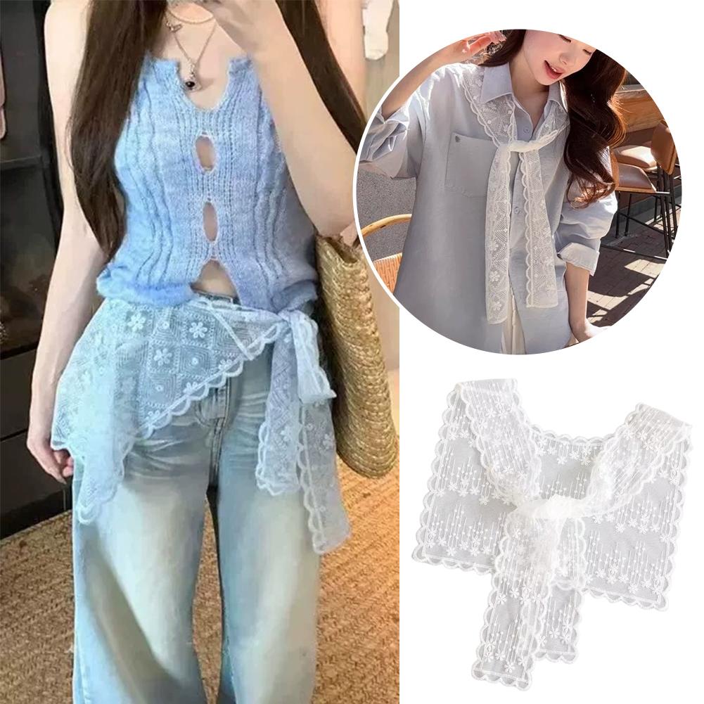 Francuska koronkowa chusta sza – Embroidery Tshirt recenzja i cena