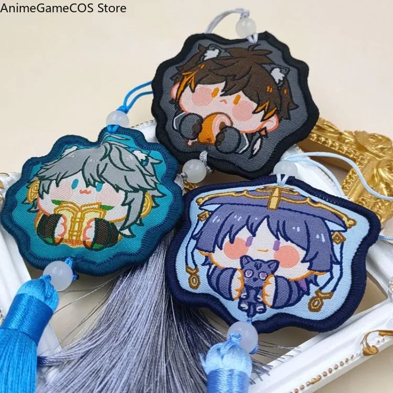 Figurka cosplayowa Anime Gensh – Embroidery Xmas Ornaments recenzja i cena