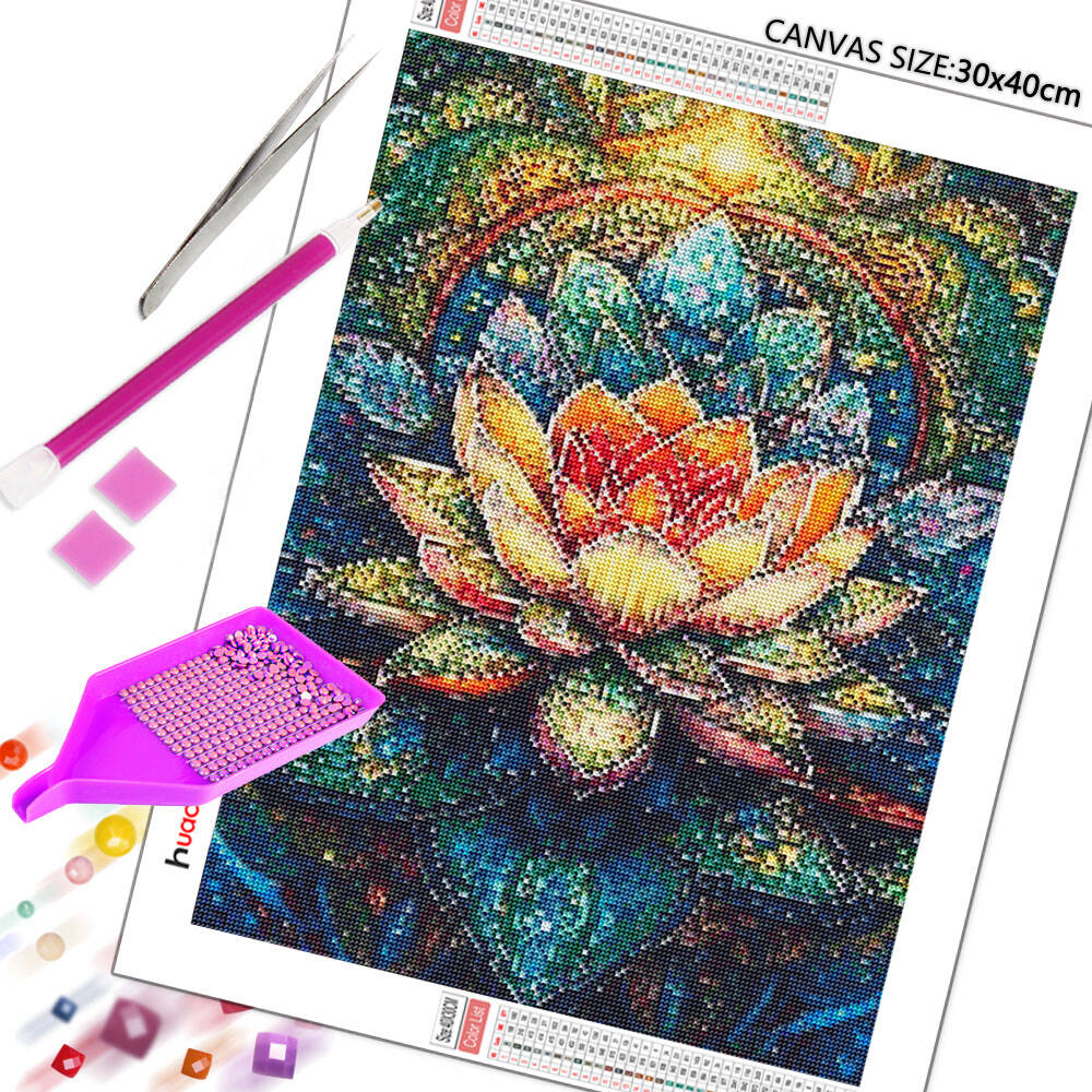 Huacan Pełny Kwadrat/Okrągły D – Embroidery Daisy recenzja i cena