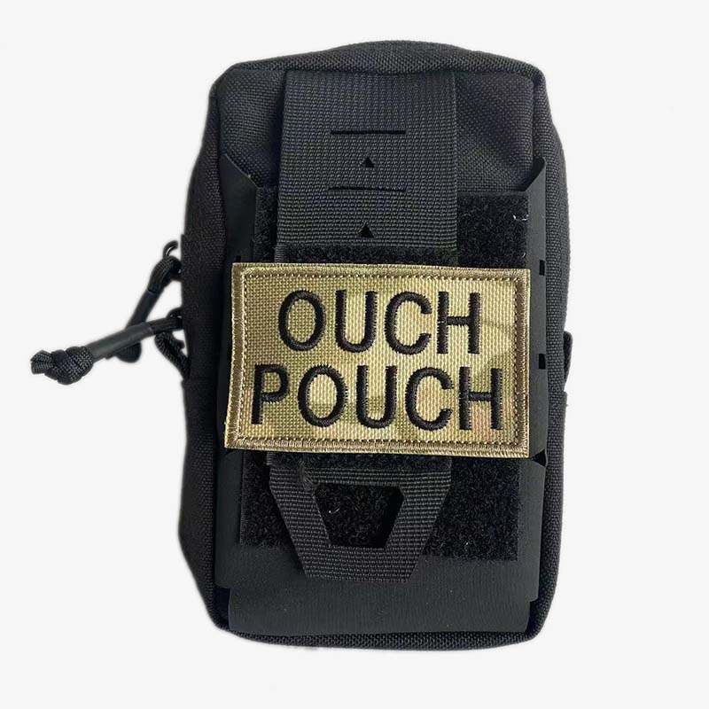 Naszywki 8*5CM OUCH POUCH / Na – Embroidery Backpack Kit recenzja i cena