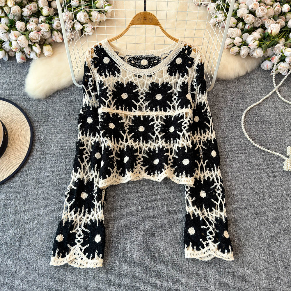 Kwiatowy top szydełkowy dla ko – Embroidery Daisy recenzja i cena