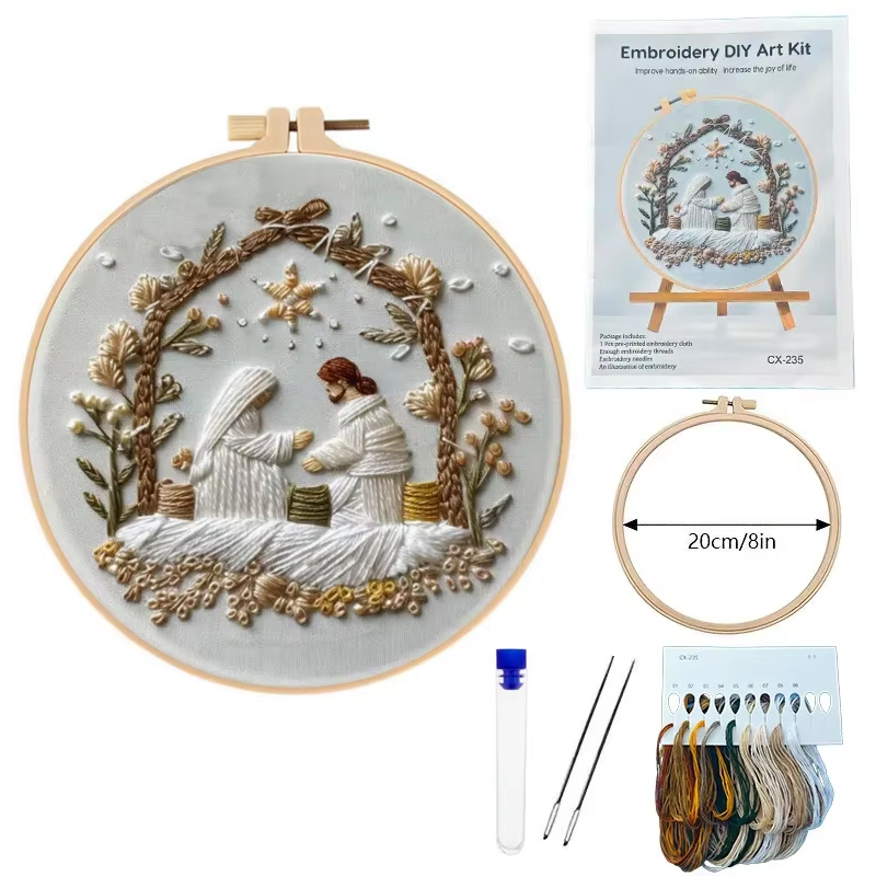 Zestaw do haftu świątecznego z – Embroidery Daisy recenzja i cena