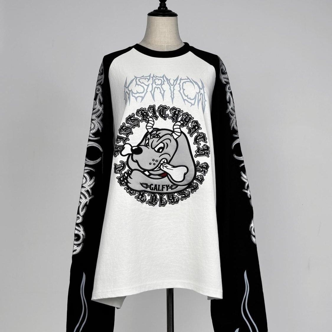Y2K Japoński Harajuku Streetwe – Embroidery Tshirt recenzja i cena