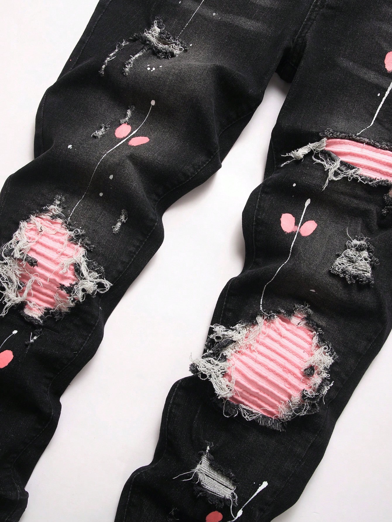 Męskie jeansy z wysoką elastyc – Embroidery On Jeans recenzja i cena