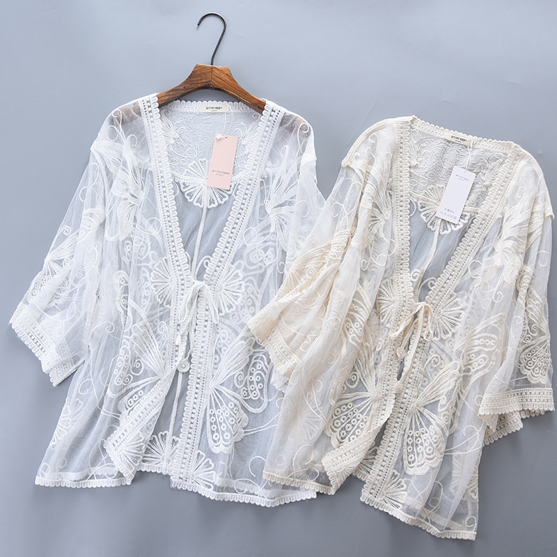 Letni dorywczo słodki nadmorsk – Embroidery Cardigan recenzja i cena