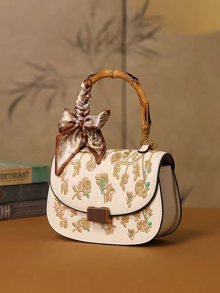 Wysokiej jakości torebka damsk – Embroidery Texture recenzja i cena