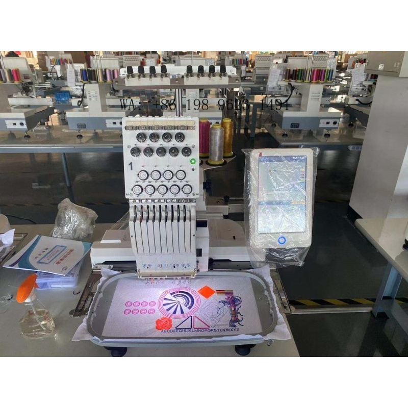BR-901C 9-głowicowa, jednogłow – Embroidery Tshirt recenzja i cena