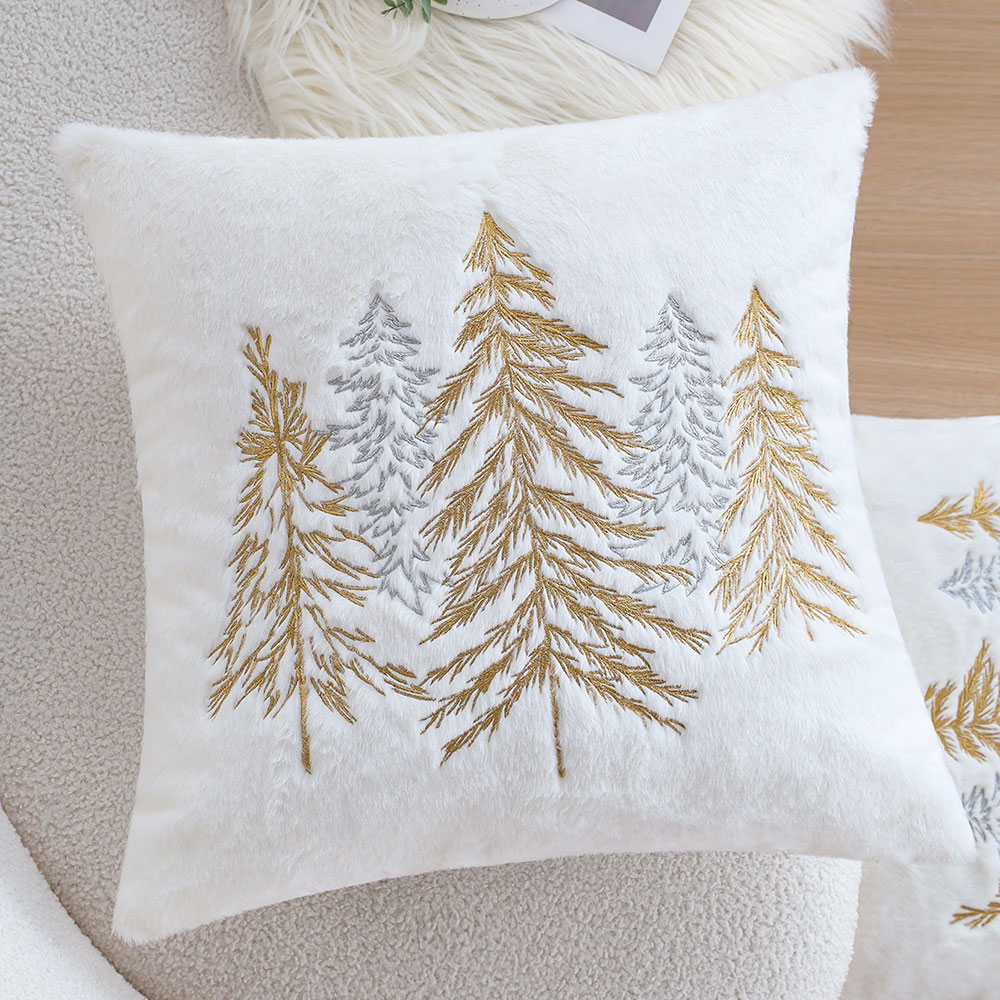 Poszewka na poduszkę z imitacj – Embroidery Xmas Tree recenzja i cena
