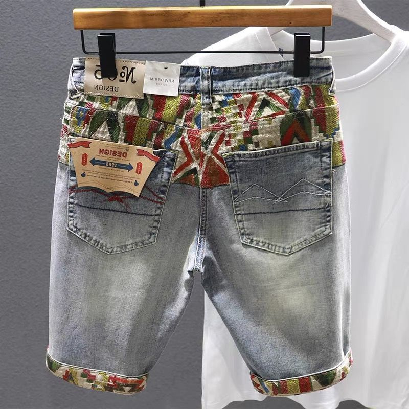 Męskie spodenki jeansowe Selve – Embroidery Jeans recenzja i cena