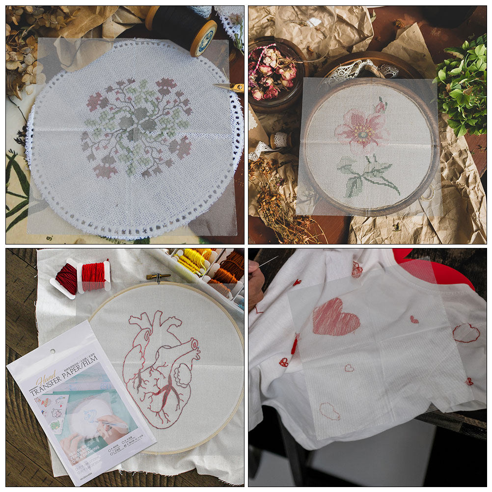 Zestaw 8 sztuk papieru do haft – Embroidery Tshirt recenzja i cena
