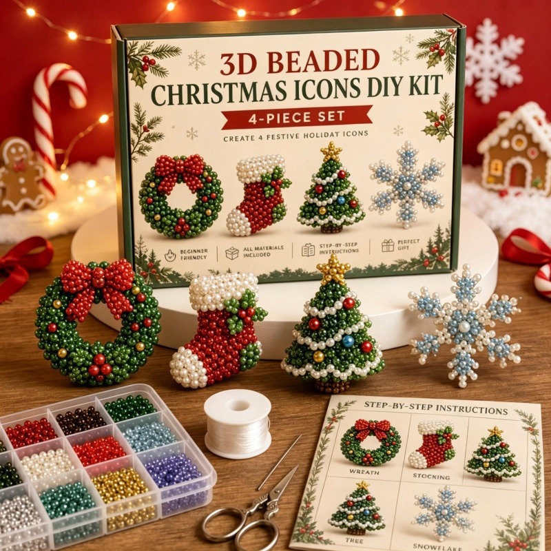 Zestaw do malowania diamentami – Embroidery Xmas Tree recenzja i cena